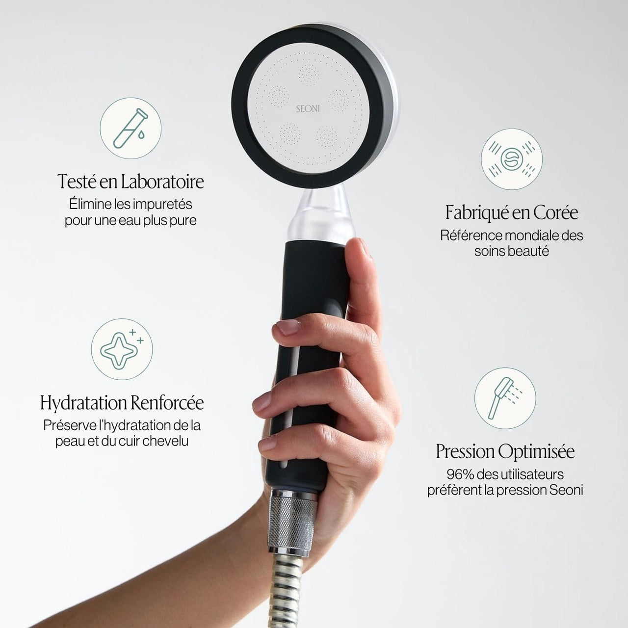 Pommeau de Douche Filtrant