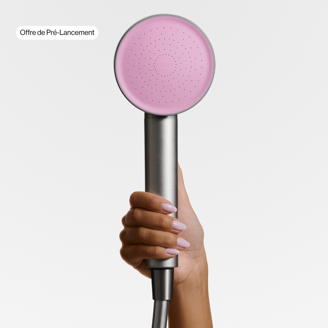 Pommeau de Douche Filtrant 2.0 (avec Brosse Massante offerte) | Pré-vente