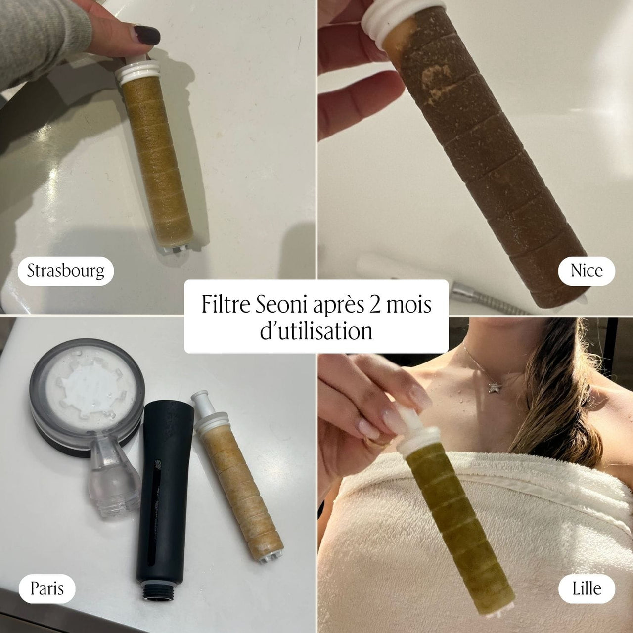 Pommeau de Douche Filtrant